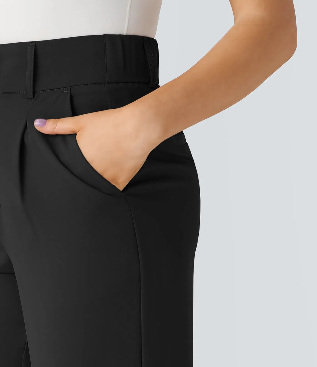 Megan | Comfortabele &amp; Elastische Broek Met Hoge Taille