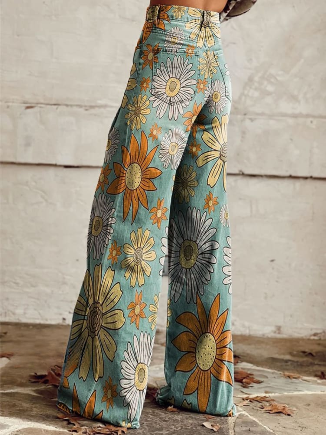 Daisy | Pantalon large Festival Bloom