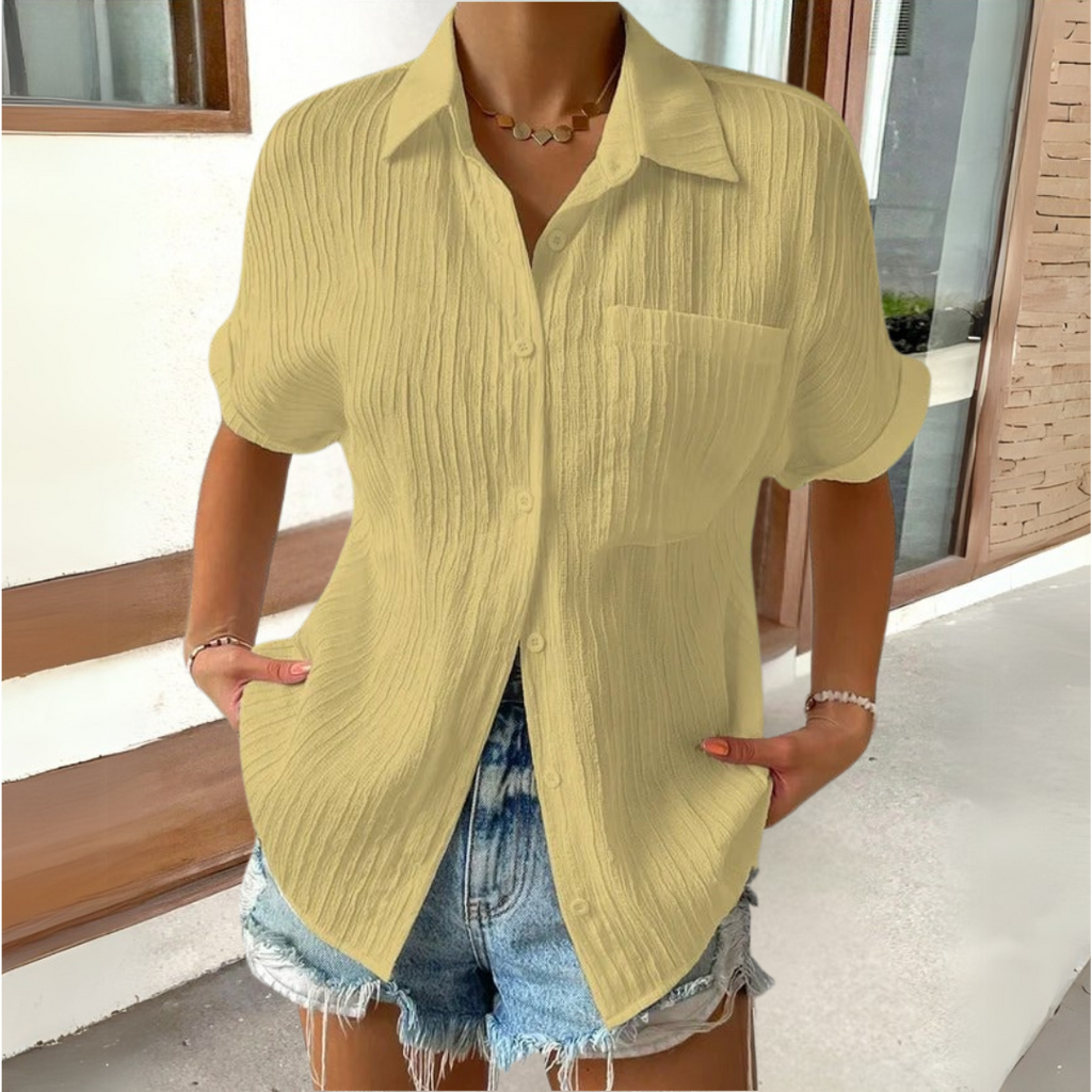 ANNEKE™ | ELEGANT COLLAR BLOUSE