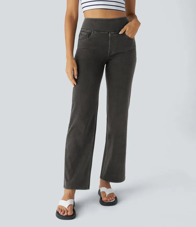 Isabella | Elastische &amp; Comfortabele Broek Met Hoge Taille