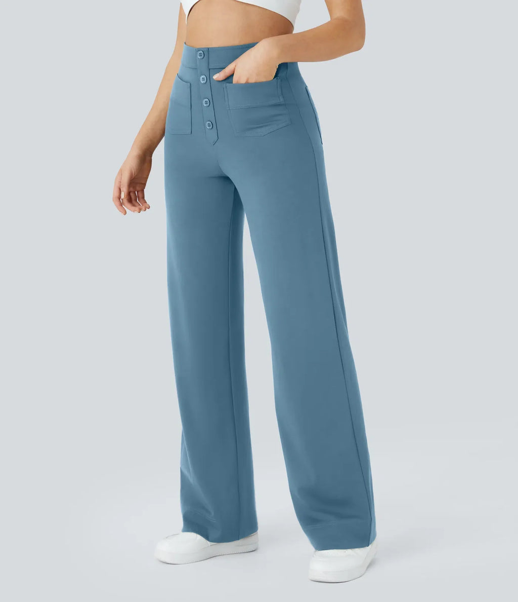 Naomi | Elastische &amp; Comfortabele Broek Met Hoge Taille | 1+1 Free