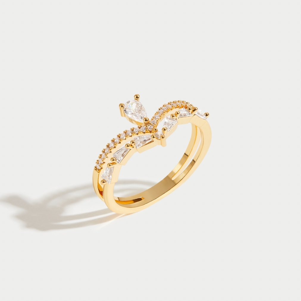 Valeria - Bague élégante en cristal