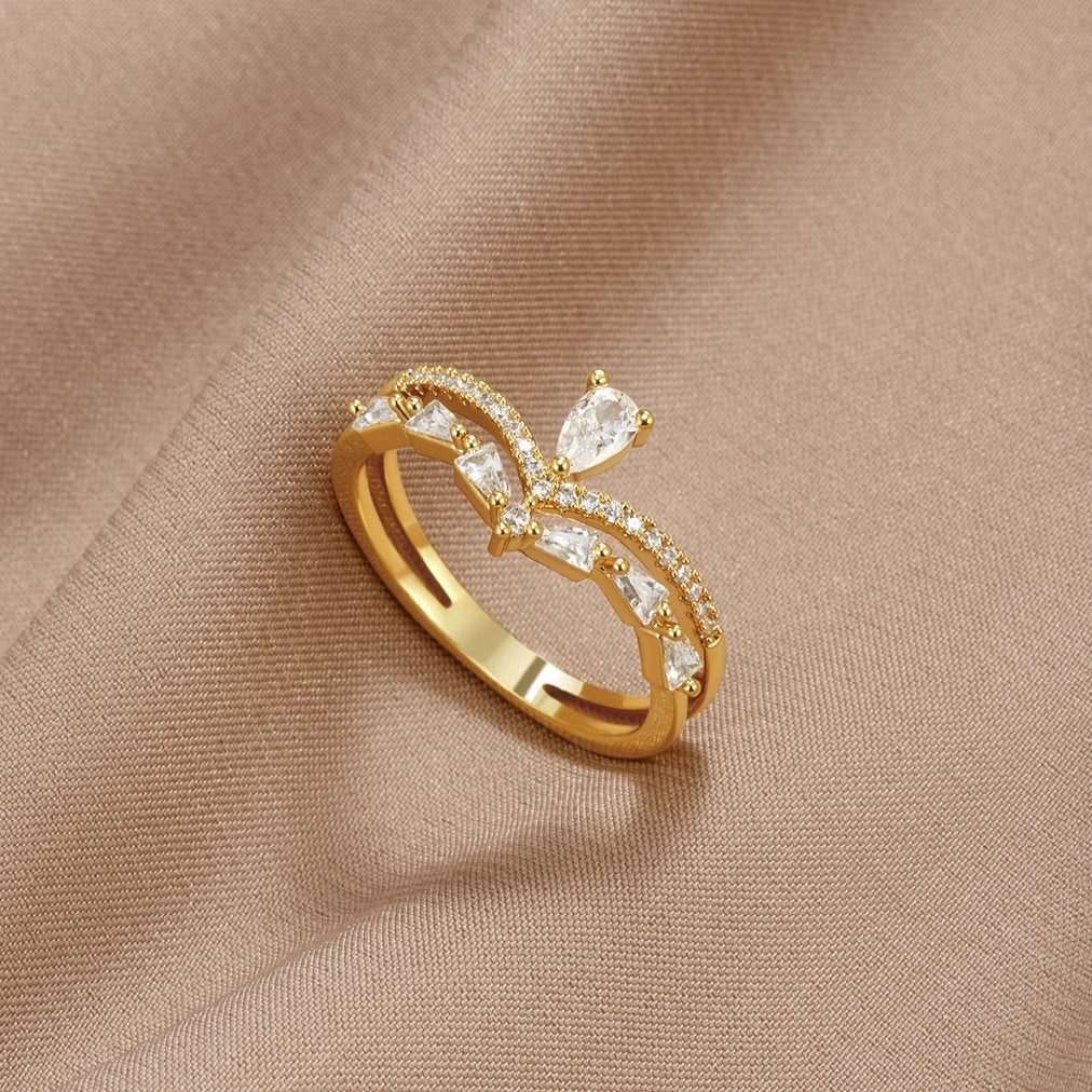 Valeria - Bague élégante en cristal
