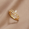 Valeria - Bague élégante en cristal