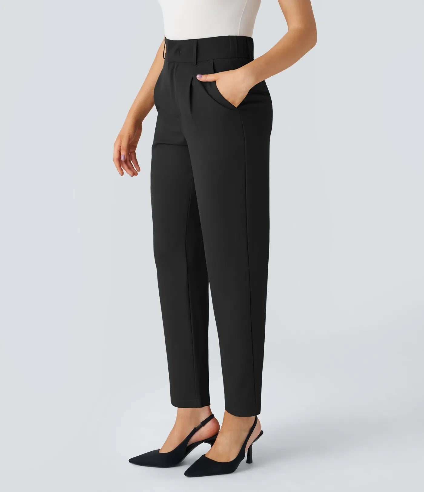Megan | Comfortabele &amp; Elastische Broek Met Hoge Taille