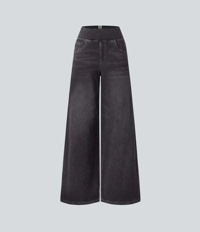 Eva | Comfortabele & Elastische Broek Met Hoge Taille