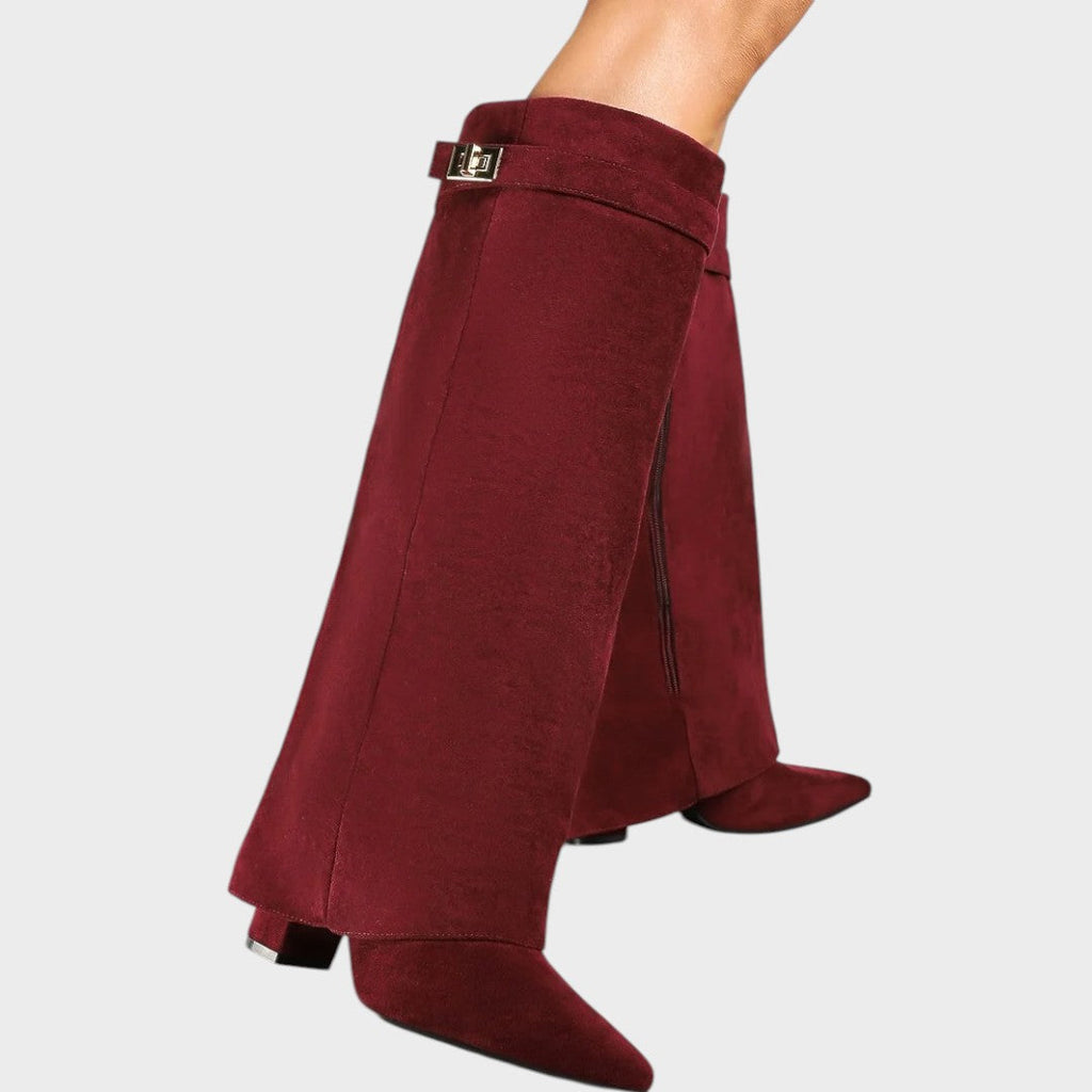 Lunara | Bottes hautes en daim