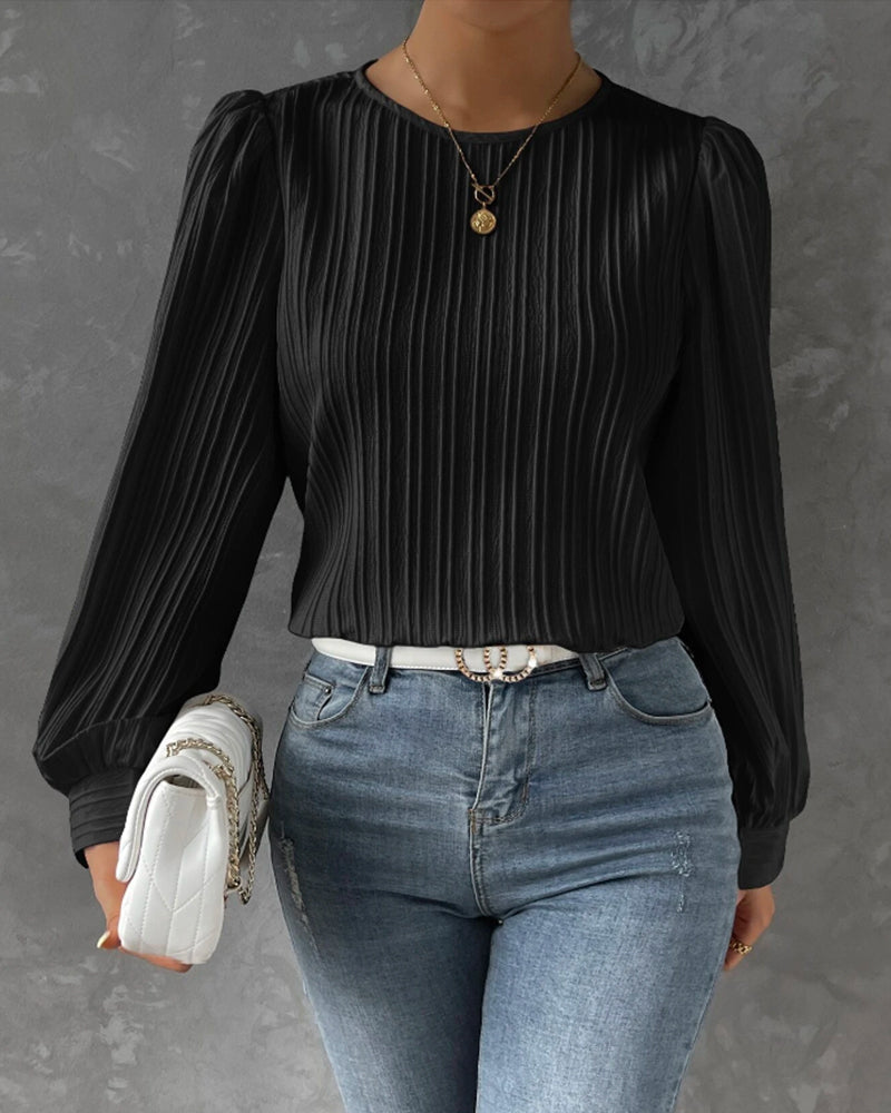 Bianca™ | Elegant blouse with balloon sleeves