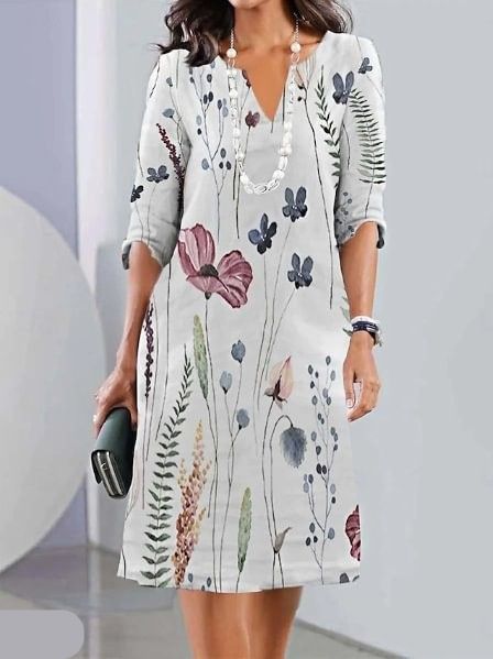 Eleanor | Robe à volants fleurie