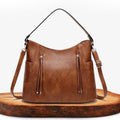 Sac bandoulière en cuir luxueux et élégant