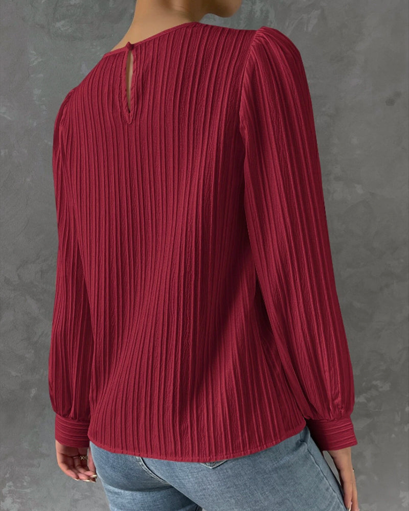 Bianca™ | Elegant blouse with balloon sleeves