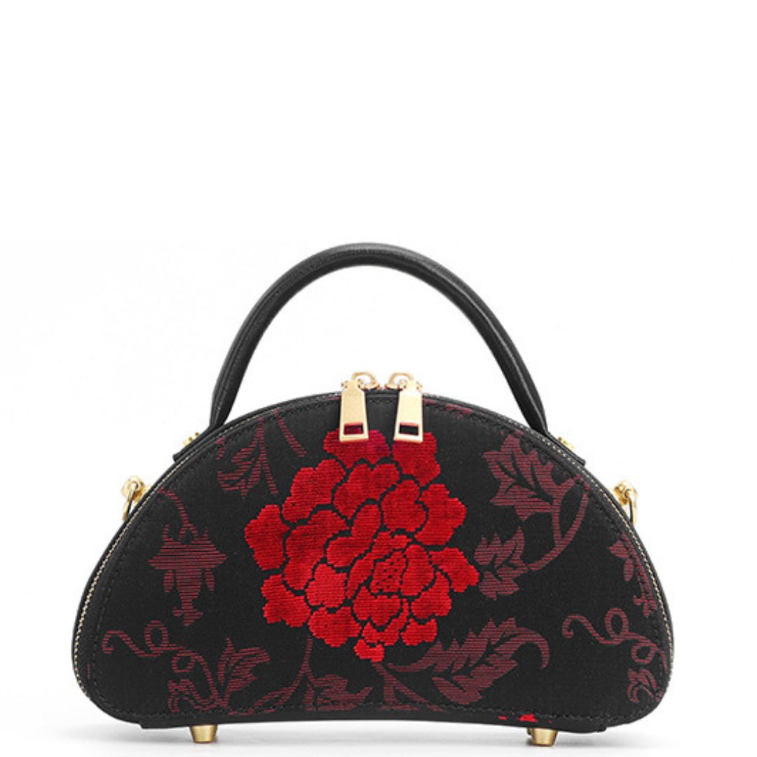 Sac à main Rose Majestueuse