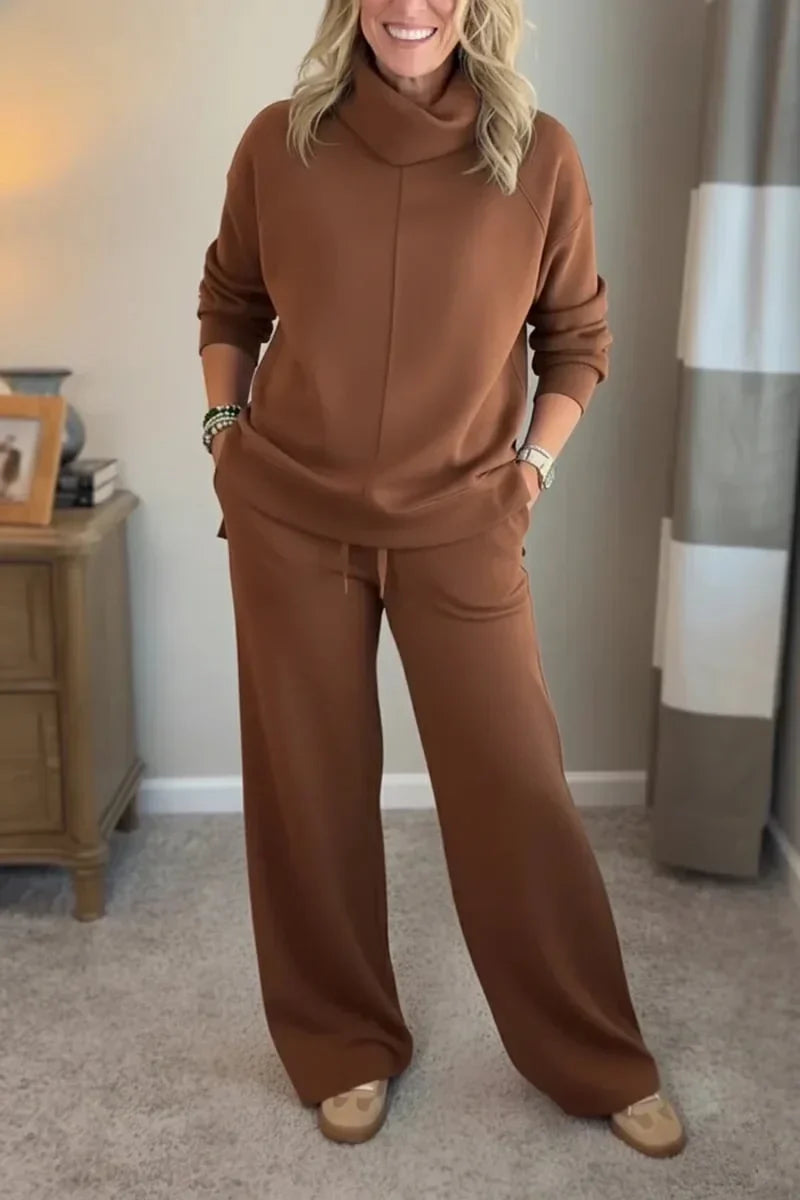 Élodie | Ensemble confortable en tricot 2 pièces 