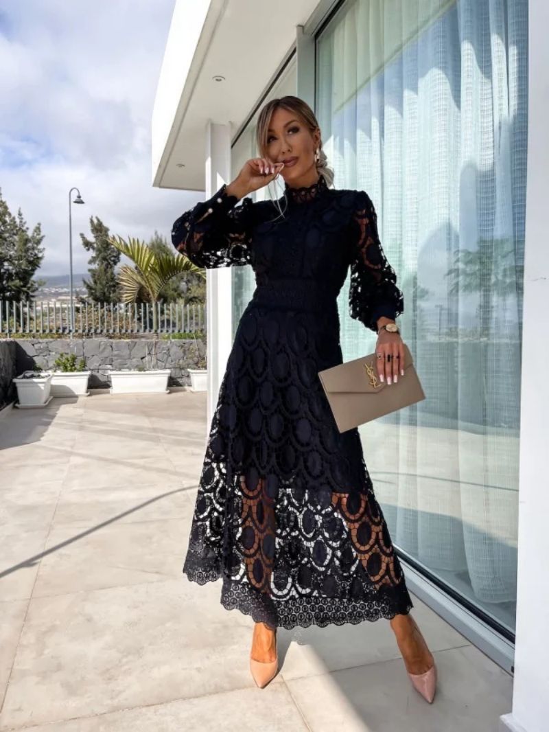 Georgia™ | Elegantní Krajkové Šaty ve Francouzském Stylu