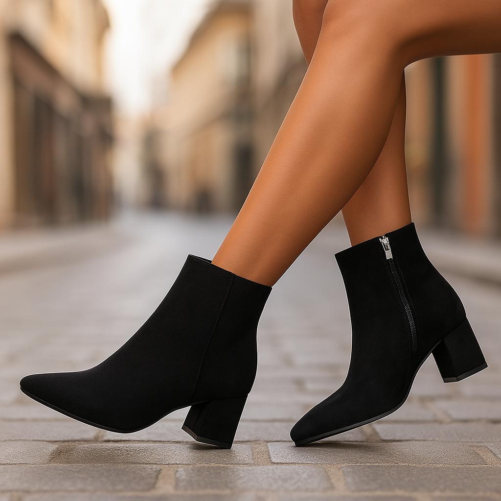 Bottes en daim Camila