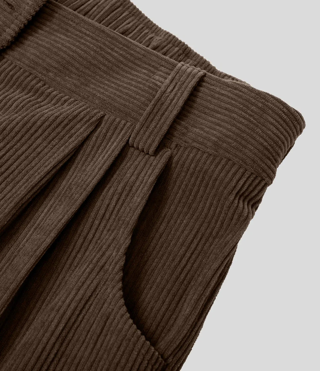 Annette | Comfortabele Broek Met Middelhoge Taille, Ritssluiting Et Zijzakken