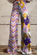 Paisley™ | Vintage boho artistic flared pants