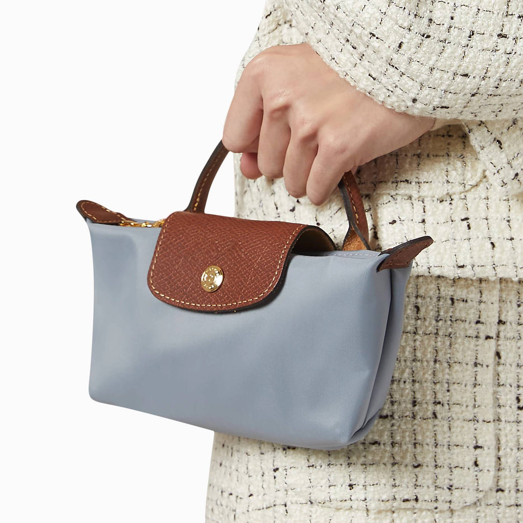 Mini sac en cuir au design signature 