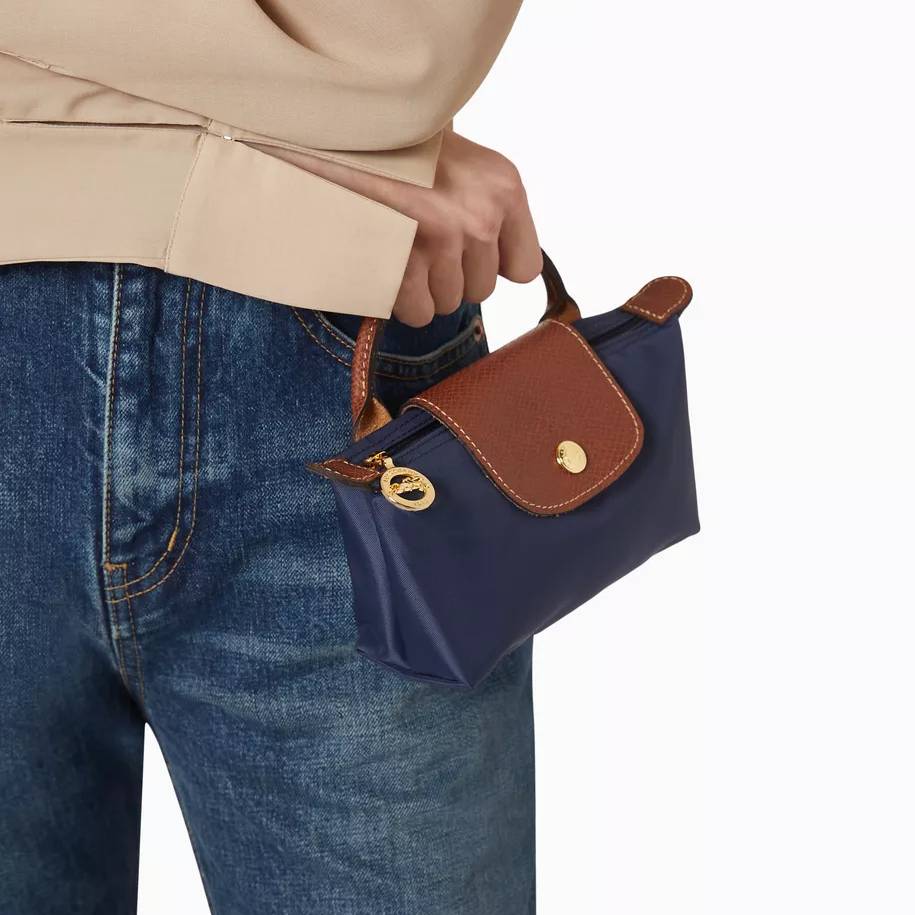 Mini sac en cuir au design signature 