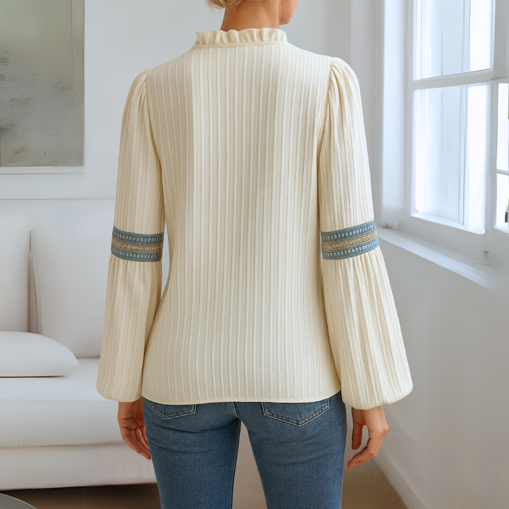 Petra™ | V-neck blouse