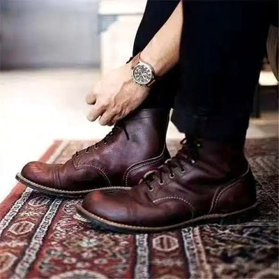 Vít™ | Vintage Style Kožené Boty