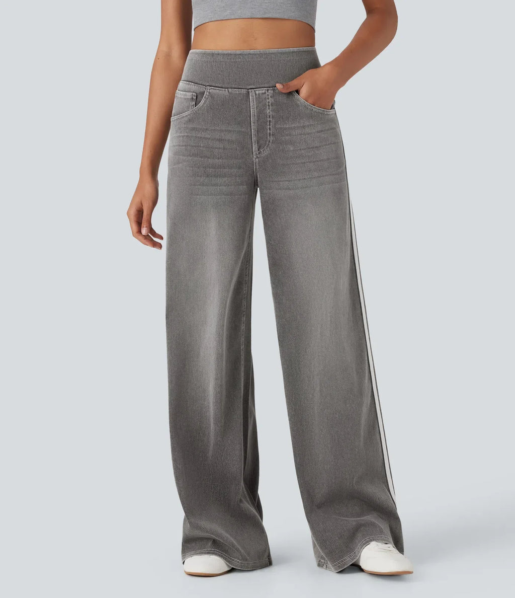 Anna | Comfortabele &amp; Elastische Broek Met Fijne Diepe Zakken 