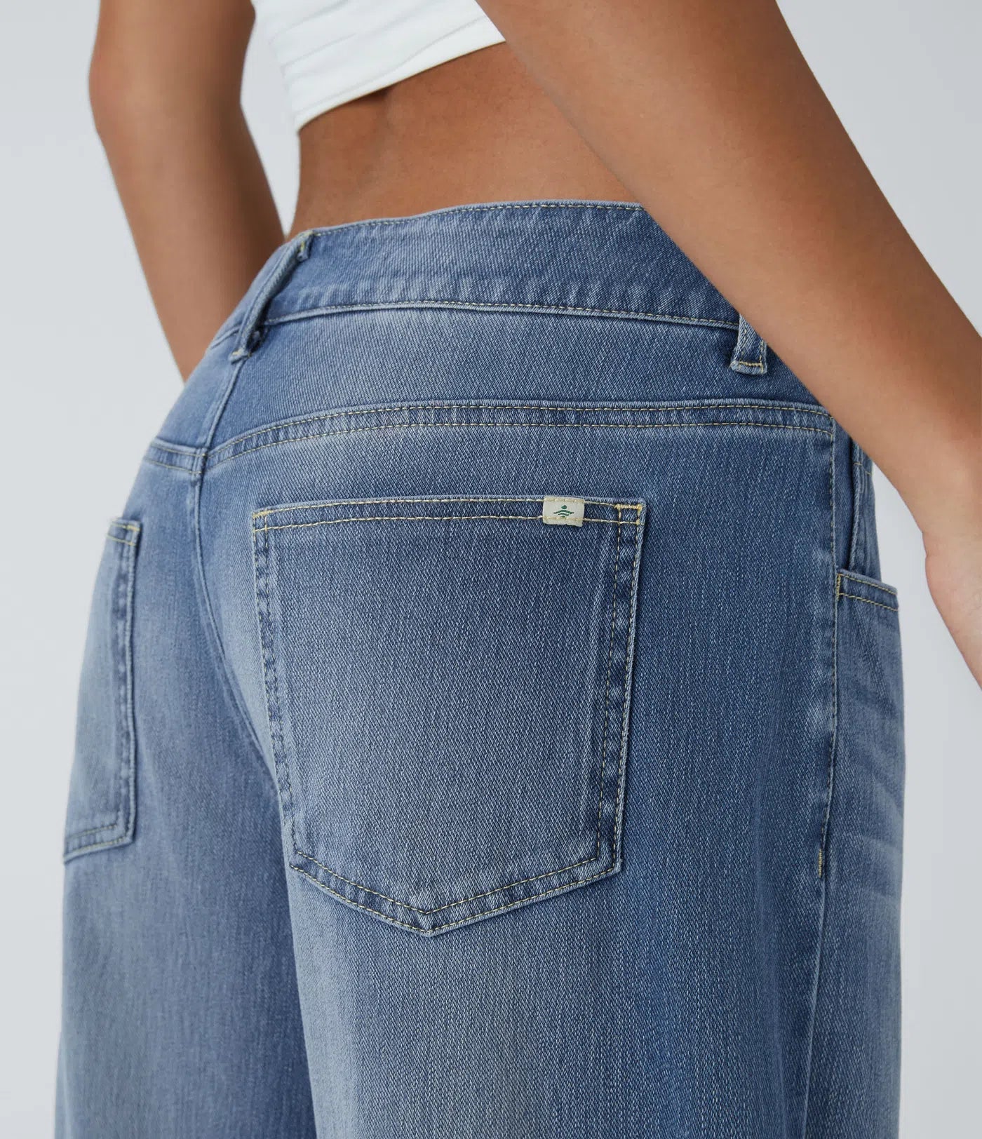 Sophia | Comfortabele Wide Leg Jeans Met Elegante Pasvorm &amp; Handige Ritszakken