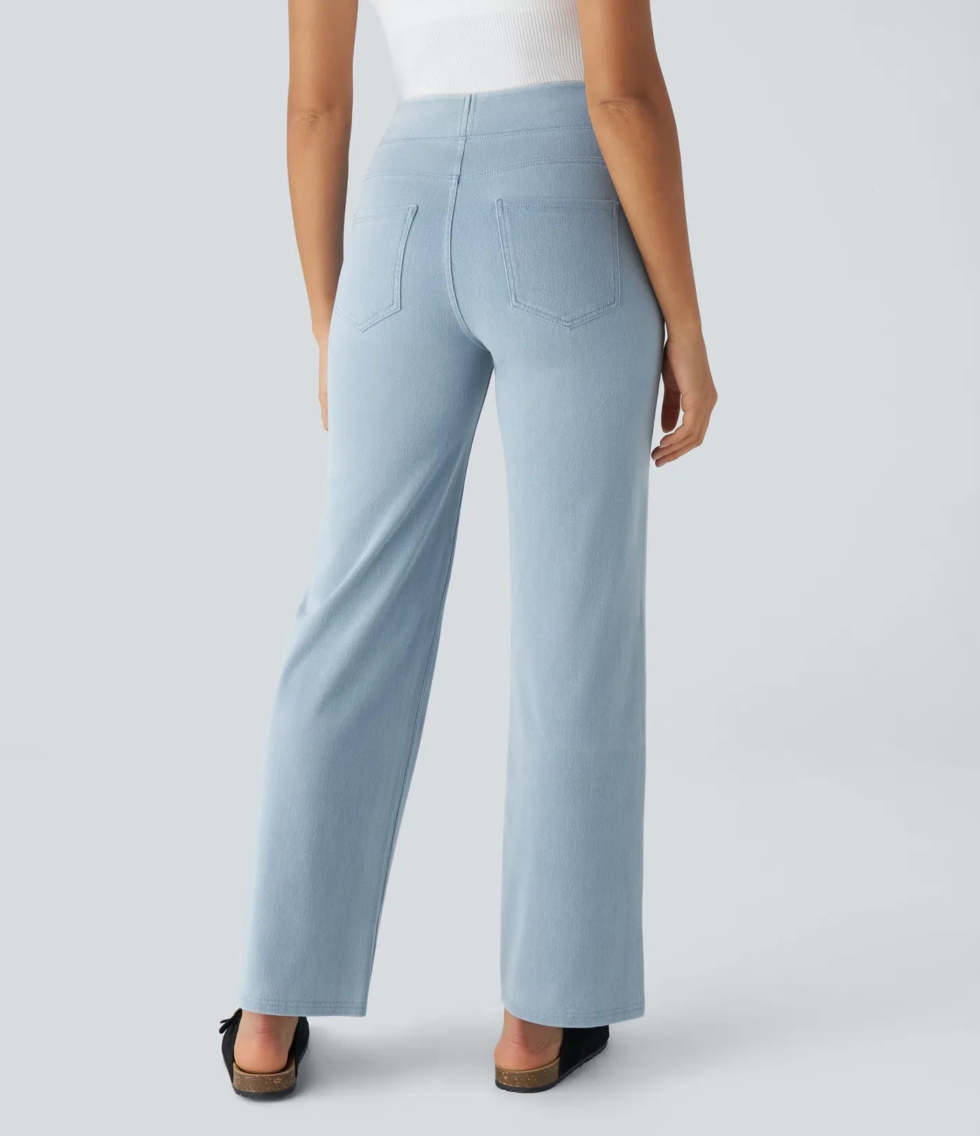 Isabella | Elastische &amp; Comfortabele Broek Met Hoge Taille