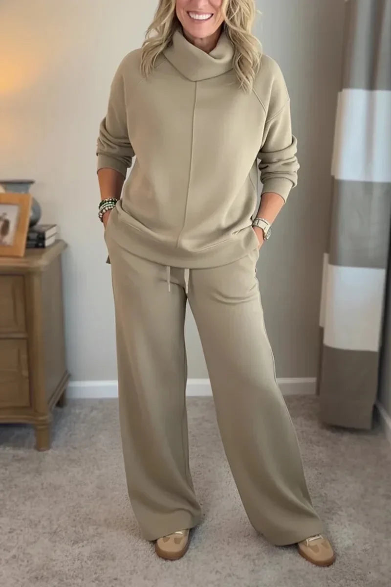Élodie | Ensemble confortable en tricot 2 pièces 