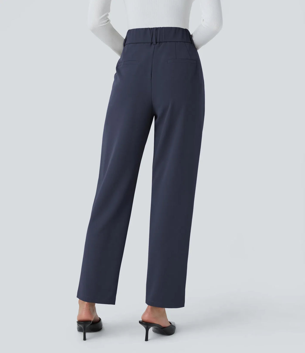 Megan | Comfortabele &amp; Elastische Broek Met Hoge Taille