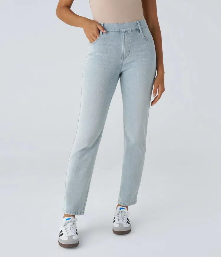 Lotte | Elastische &amp; Comfortabele Broek Met Hoge Taille