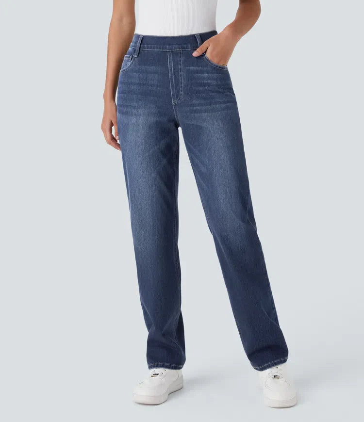 Lotte | Elastische & Comfortabele Broek Met Hoge Taille