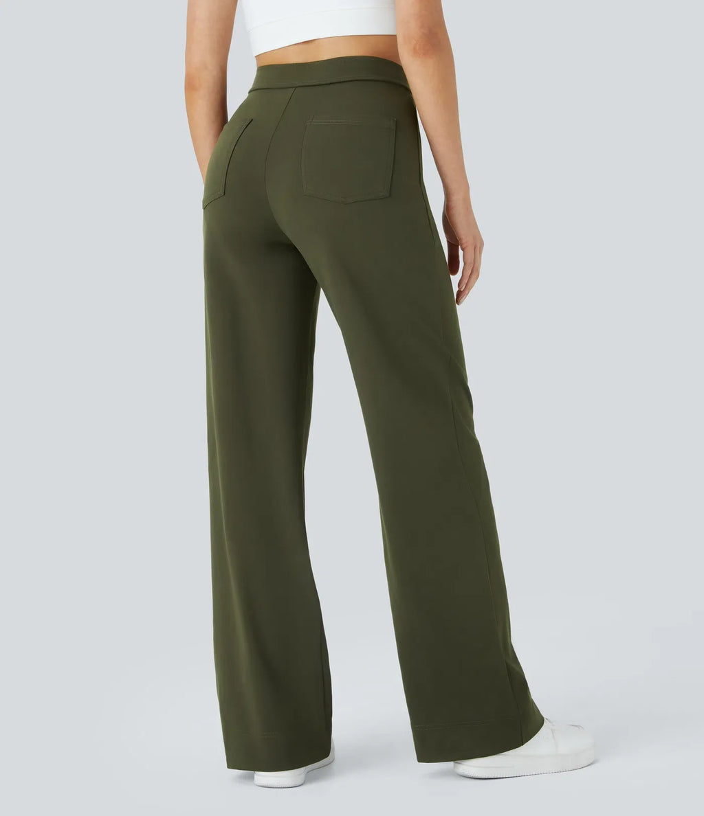 Naomi | Elastische &amp; Comfortabele Broek Met Hoge Taille | 1+1 Free