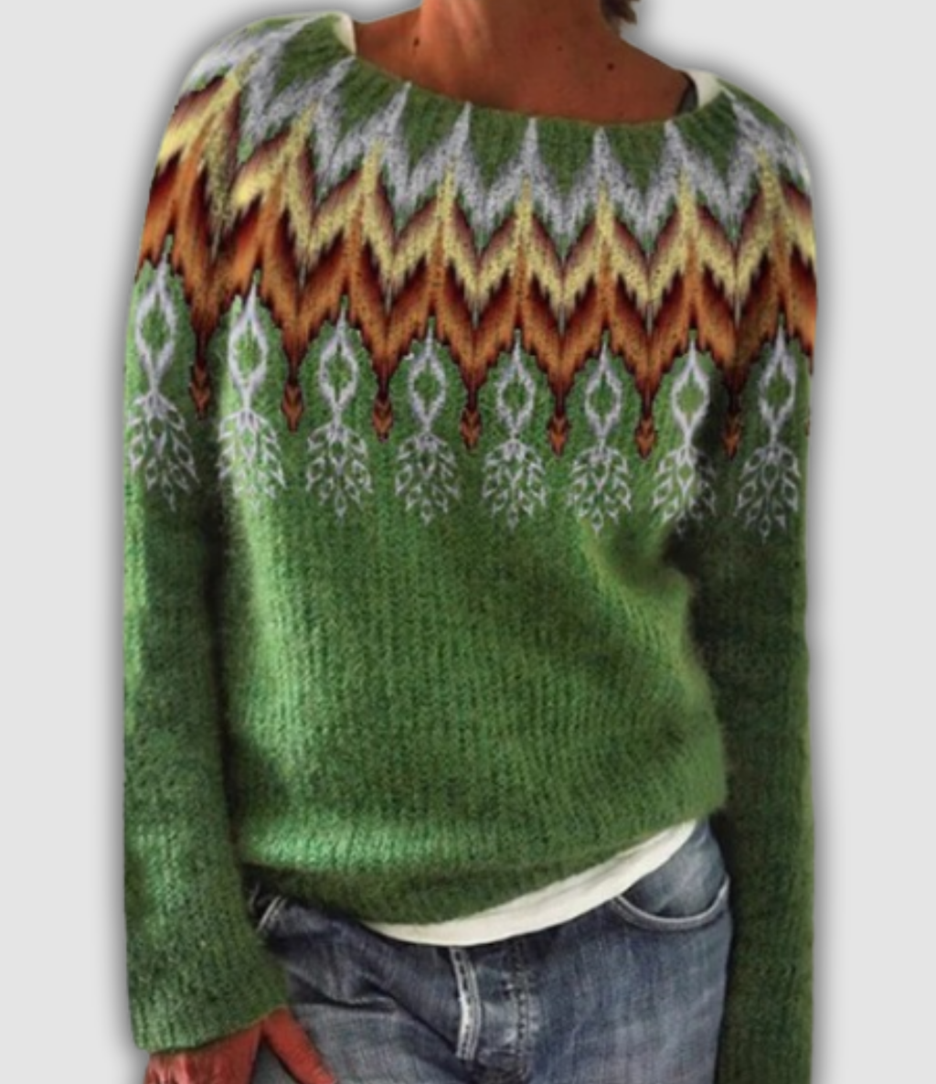 Belia™ - Pull rétro