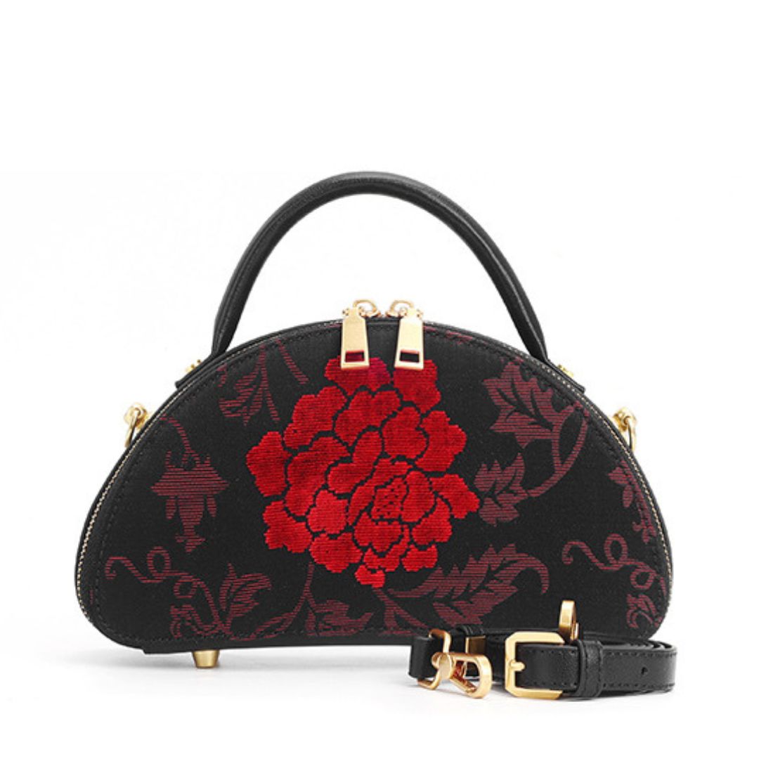 Sac à main Rose Majestueuse