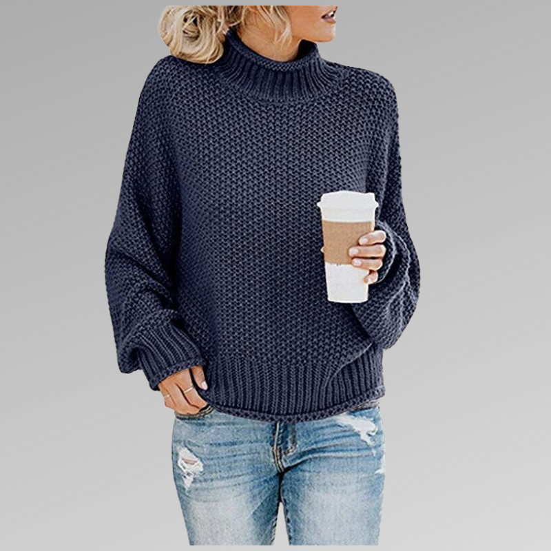 Braelyn | Pullover with High Collar