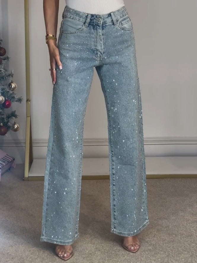 Élise | Jean Haute Taille Diamant