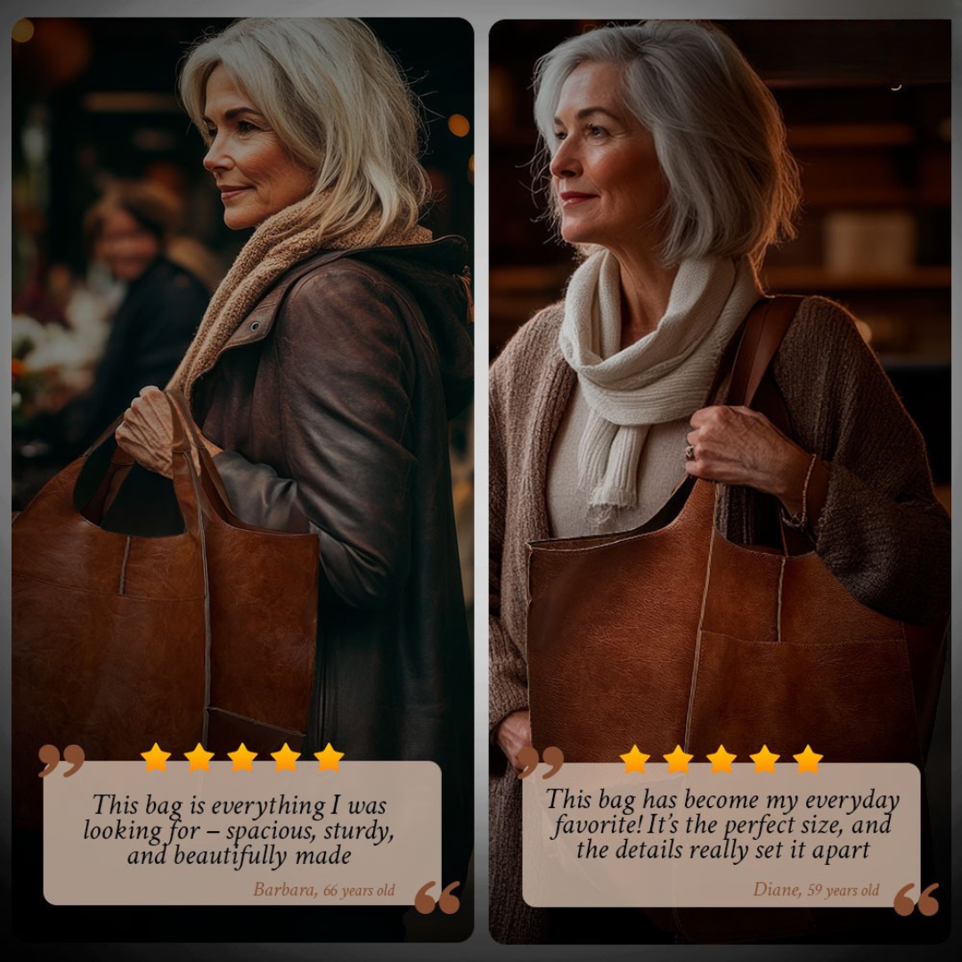 Sac cabas en cuir Timeless Allure 