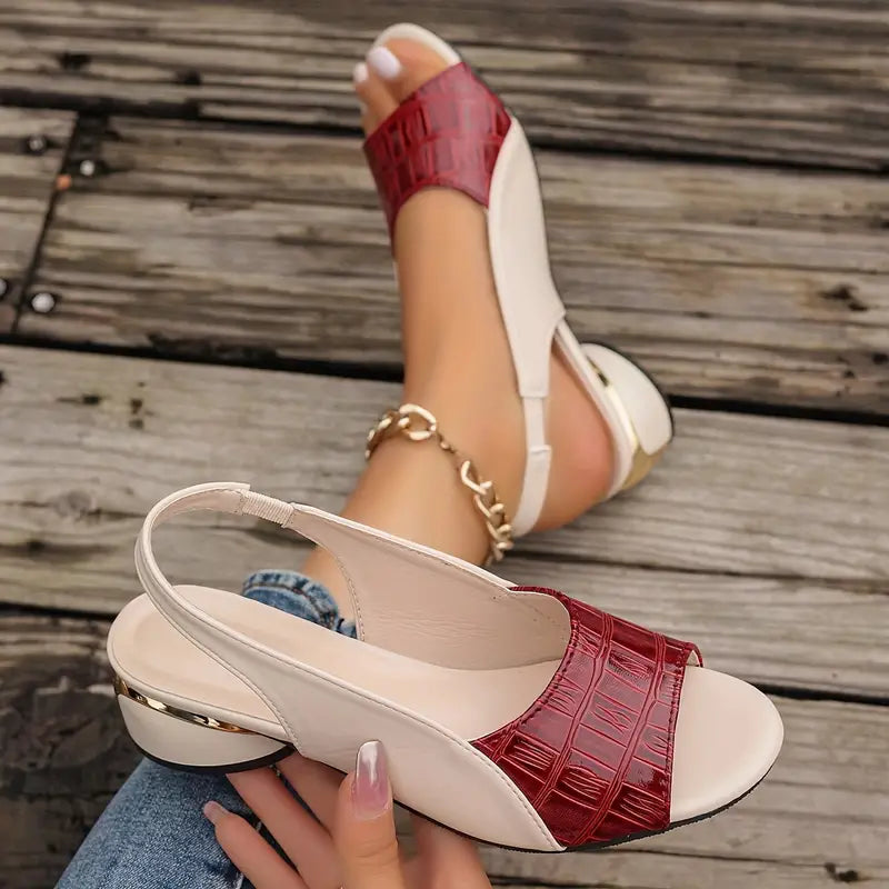 Whitney | Sandales orthopédiques élégantes en cuir™