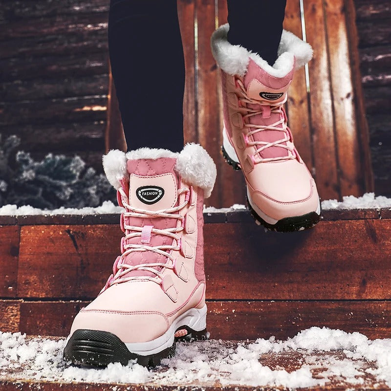Nina™ | Ankle Boots with Fleece Lining and Deep-Grip Sole