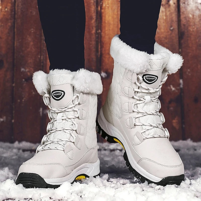 Nina™ | Ankle Boots with Fleece Lining and Deep-Grip Sole