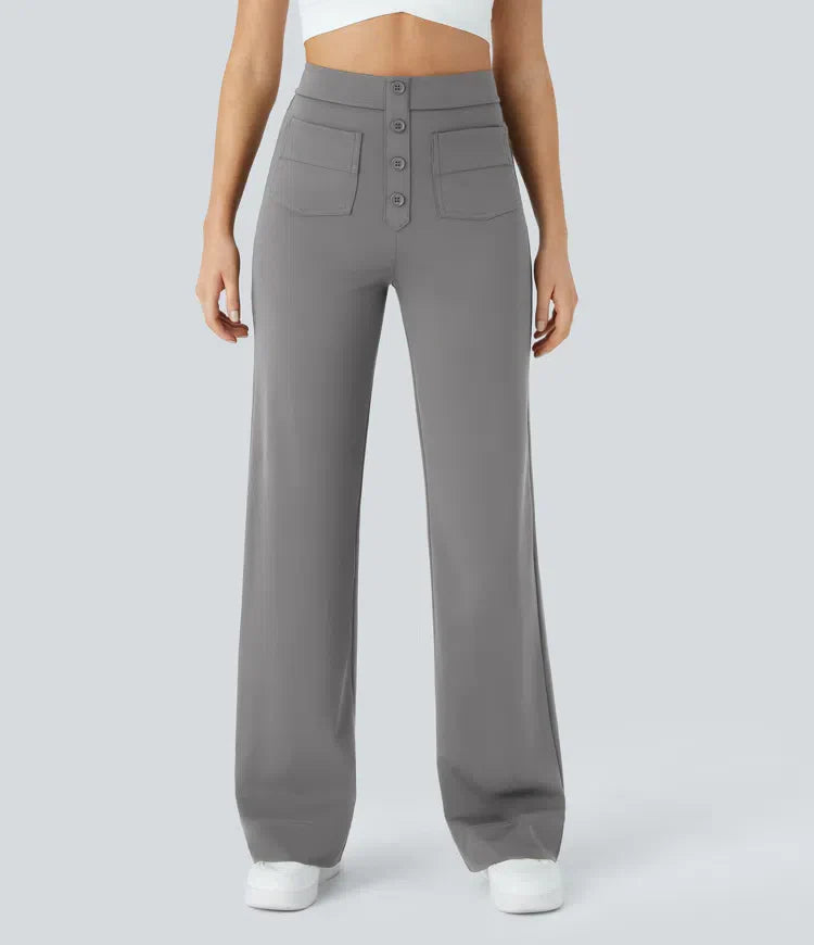 Naomi | Elastische &amp; Comfortabele Broek Met Hoge Taille | 1+1 Free