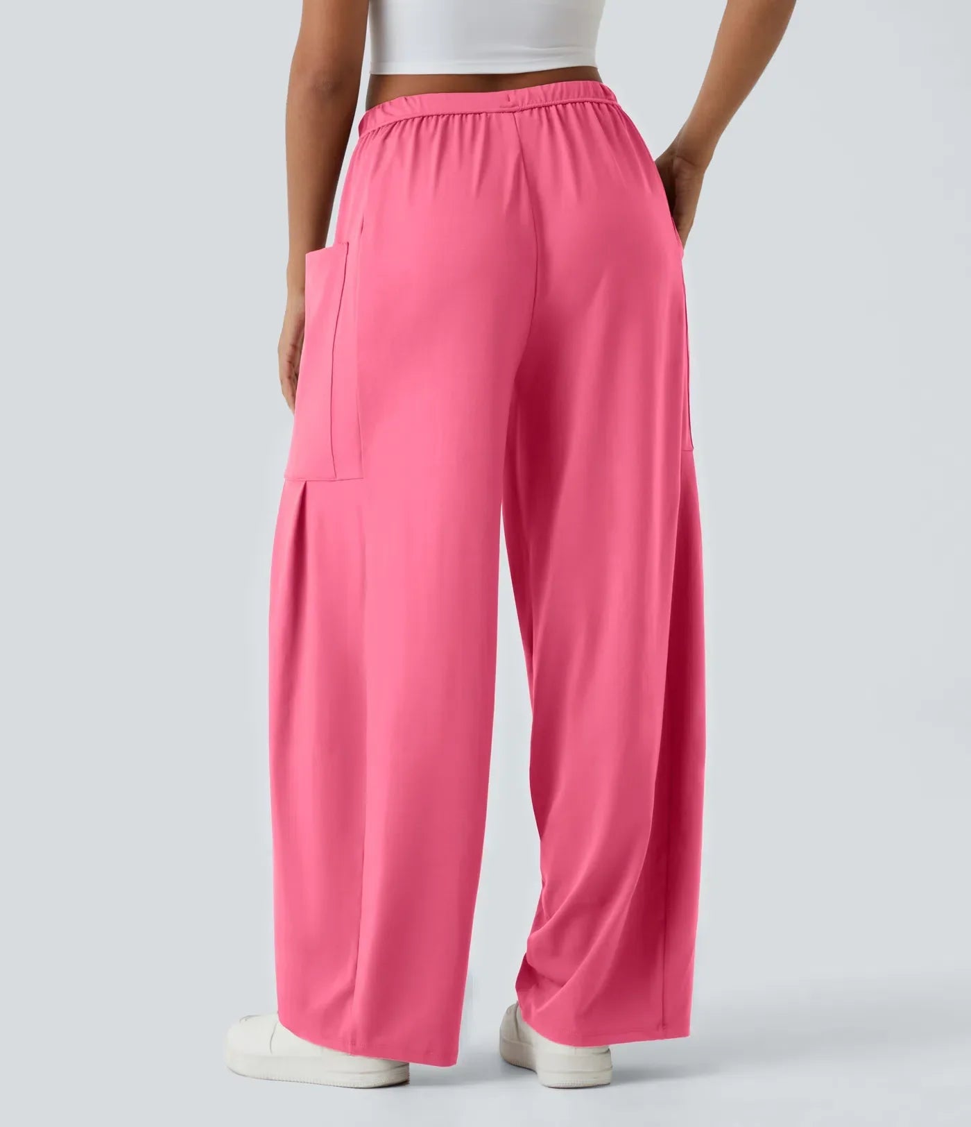 Fiona | Comfortabele & Elastische Luchtige Wijde Broek | 1+1 Gratis
