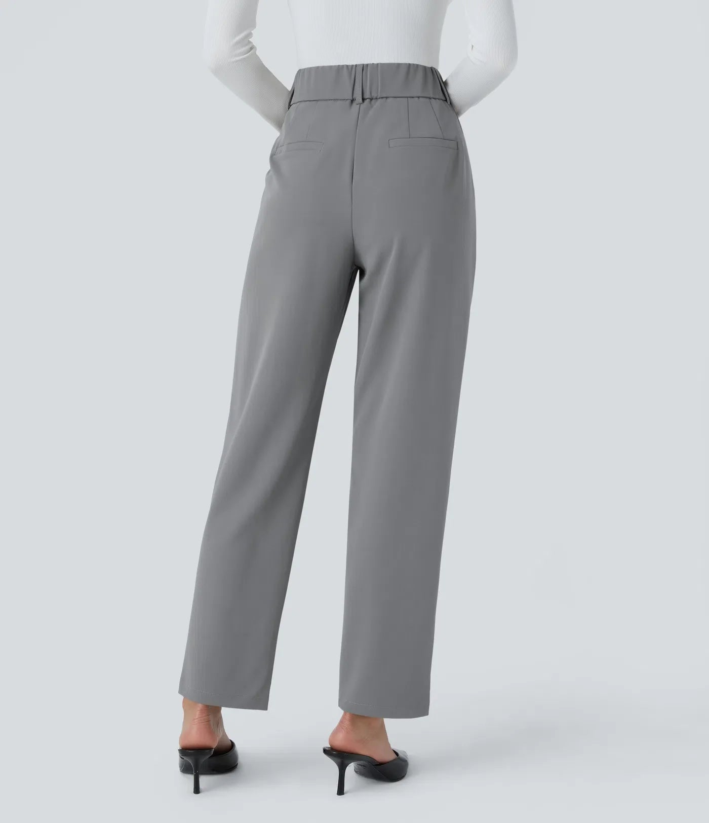 Megan | Comfortabele & Elastische Broek Met Hoge Taille