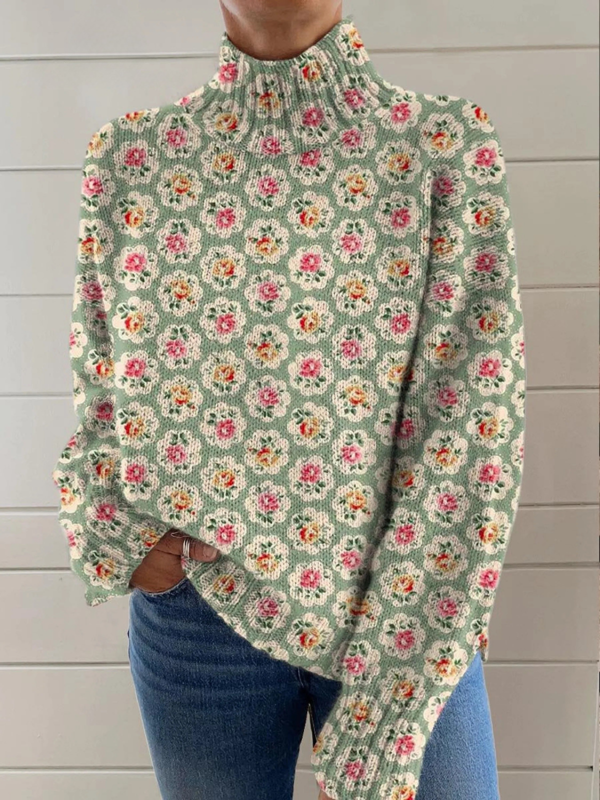 Île | Joli imprimé floral pour femme