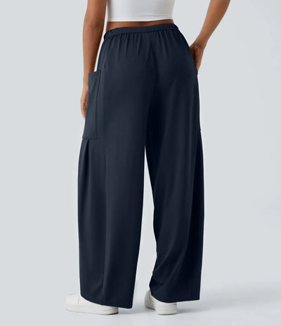 Fiona | Comfortabele & Elastische Luchtige Wijde Broek | 1+1 Gratis