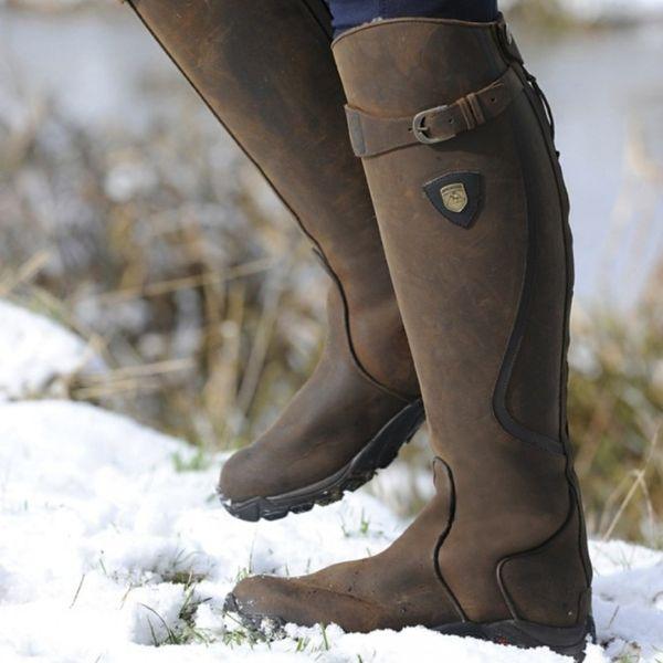 Lavinia | Bottes d'équitation en cuir imperméable