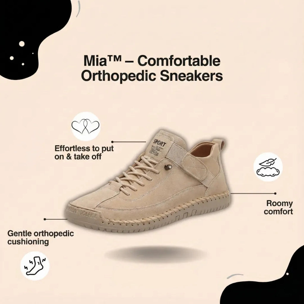 Mia | Baskets confortables et à maintien 