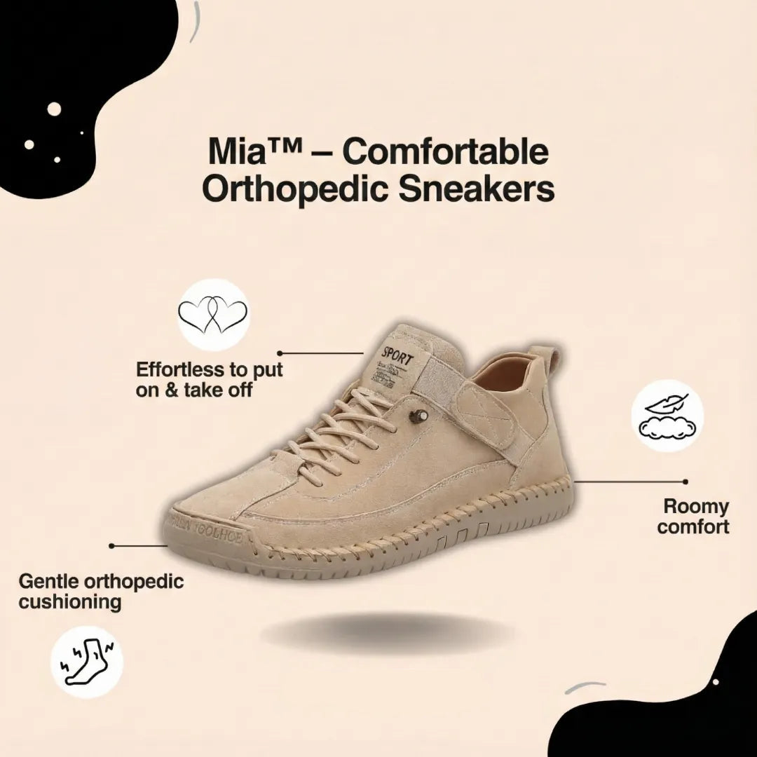 Mia | Baskets confortables et à maintien 