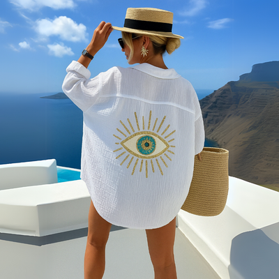 Annemiek™ | Lehká boho halenka ve stylu Ibiza